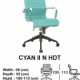 Kursi Direktur & Manager Indachi Cyan II N HDT