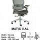 Kursi Direktur & Manager Indachi Matic II AL