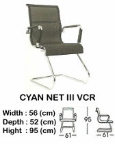 Kursi Hadap Indachi Type Cyan NET III VCR