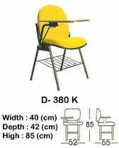 Kursi Kuliah Indachi Type D-380 K