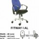 Kursi Staff & Sekretaris Indachi Fitway I AL