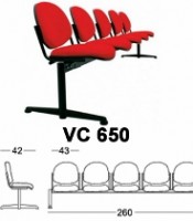Kursi Tunggu Chairman Type VC 650