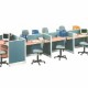 Partisi Kantor Uno Exclusive 7 Staff Configuration