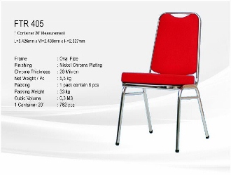 Kursi Susun Futura Type FTR 405