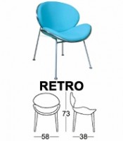 Kursi Susun Chairman Type Retro