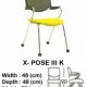 Kursi Susun Indachi X-Pose III K