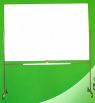 Papan Tulis (Whiteboard) Sakana Single Face (Stand) 120 x 240 cm