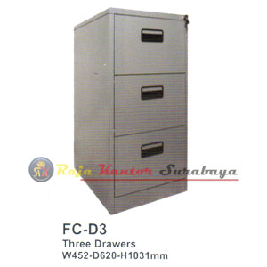 Filling Cabinet Tiger 4 Laci FC D3