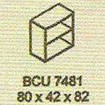 Jual Meja Kantor Modera BCU 7481 ( B Class )