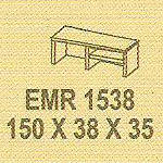 Meja Kantor Modera EMR 1538 ( E Class )
