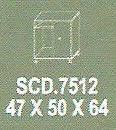 Meja Kantor Modera SCD 7512 ( S Class )