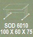 Meja Kantor Modera SOD 6010 ( S Class )