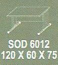 Meja Kantor Modera SOD 6012 ( S Class )