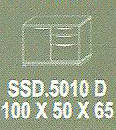 Meja Kantor Modera SSD 5010 D ( S Class )