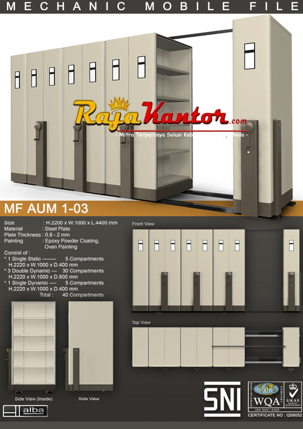 Mobile File Mekanik Alba MF AUM 1-03 ( 40 Cpts )