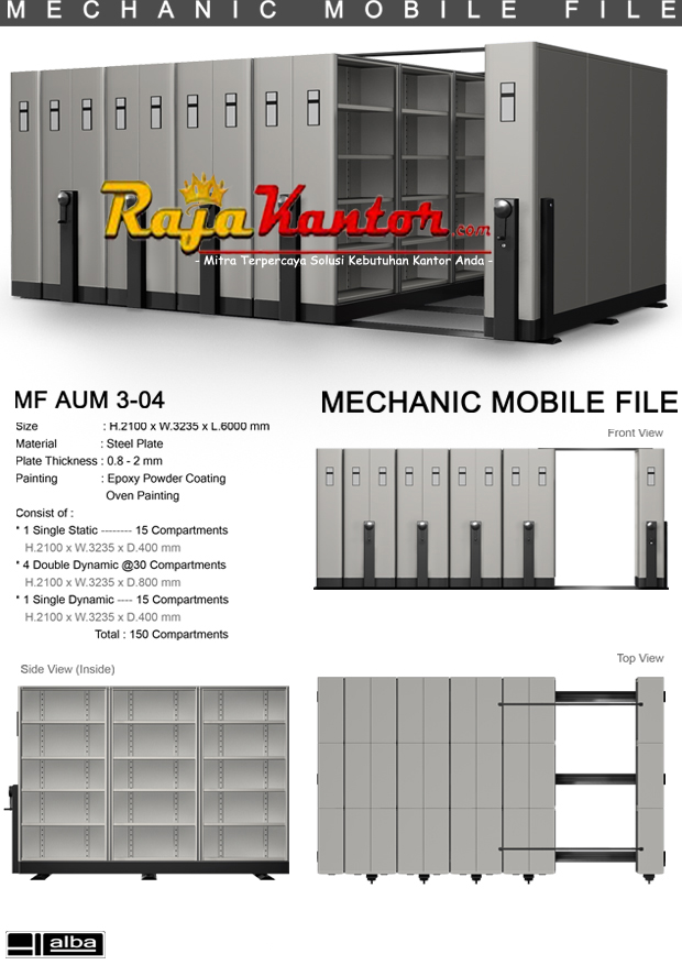 Mobile File Mekanik Alba MF AUM 3-04 ( 150 Cpts )