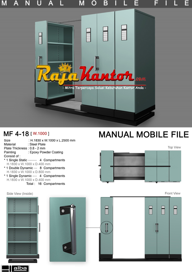 Mobile File Pull Out Alba C