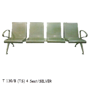 Kursi Tunggu Tiger T 130 B (TS) – 3 Seat Silver